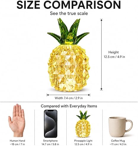 Pineapple LED Decor Lamp