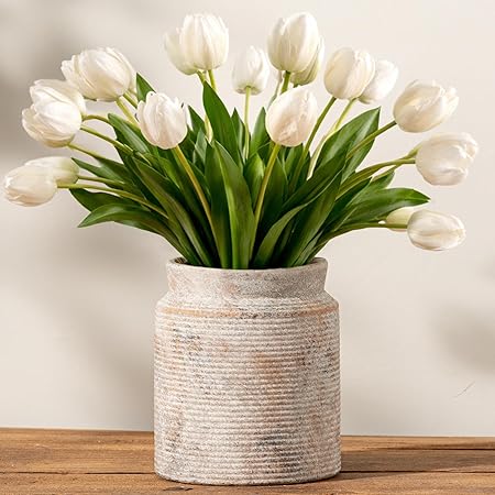 Dobbyby Rustic Ceramic Vase