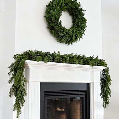 Artificial Norfolk Pine Garland (2PCS)