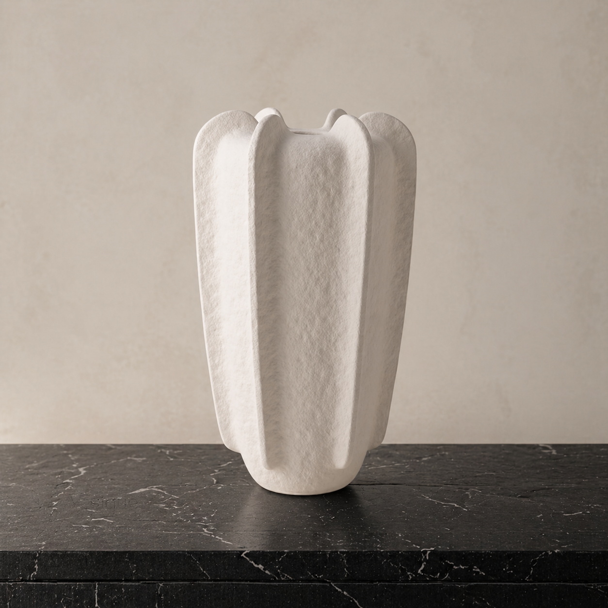 Textured Ceramic Flower Vase
