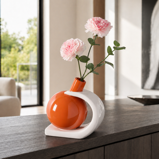 Modern Ceramic Tabletop Vase