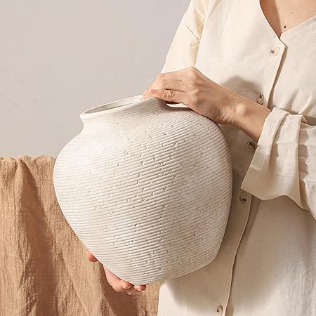 Vanselia Rustic Ceramic Vase