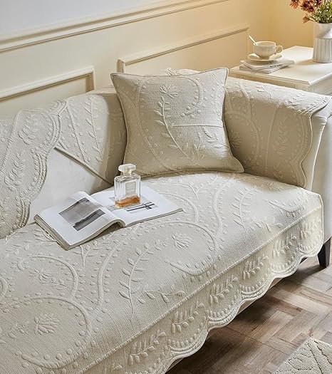 vctops Floral Quilted Pillow Covers (Set of 2)