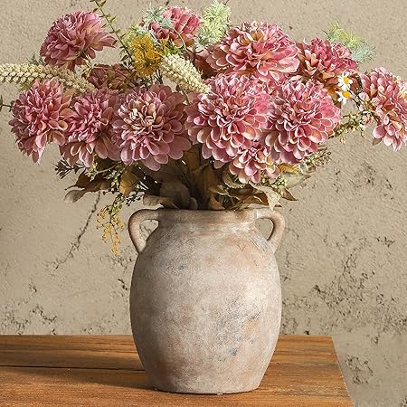 Dobbyby Rustic Ceramic Vase