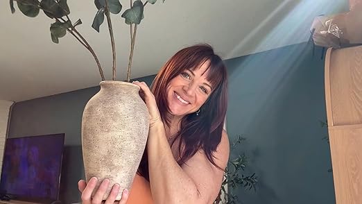 Vanselia Rustic Ceramic Vase