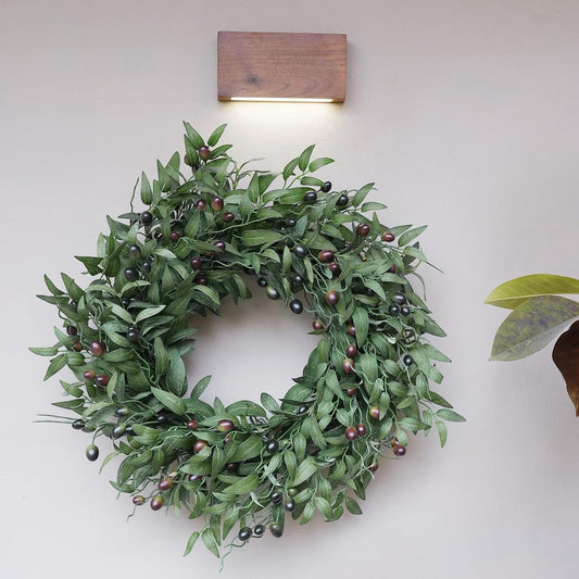 26" Handmade Olive Wreath