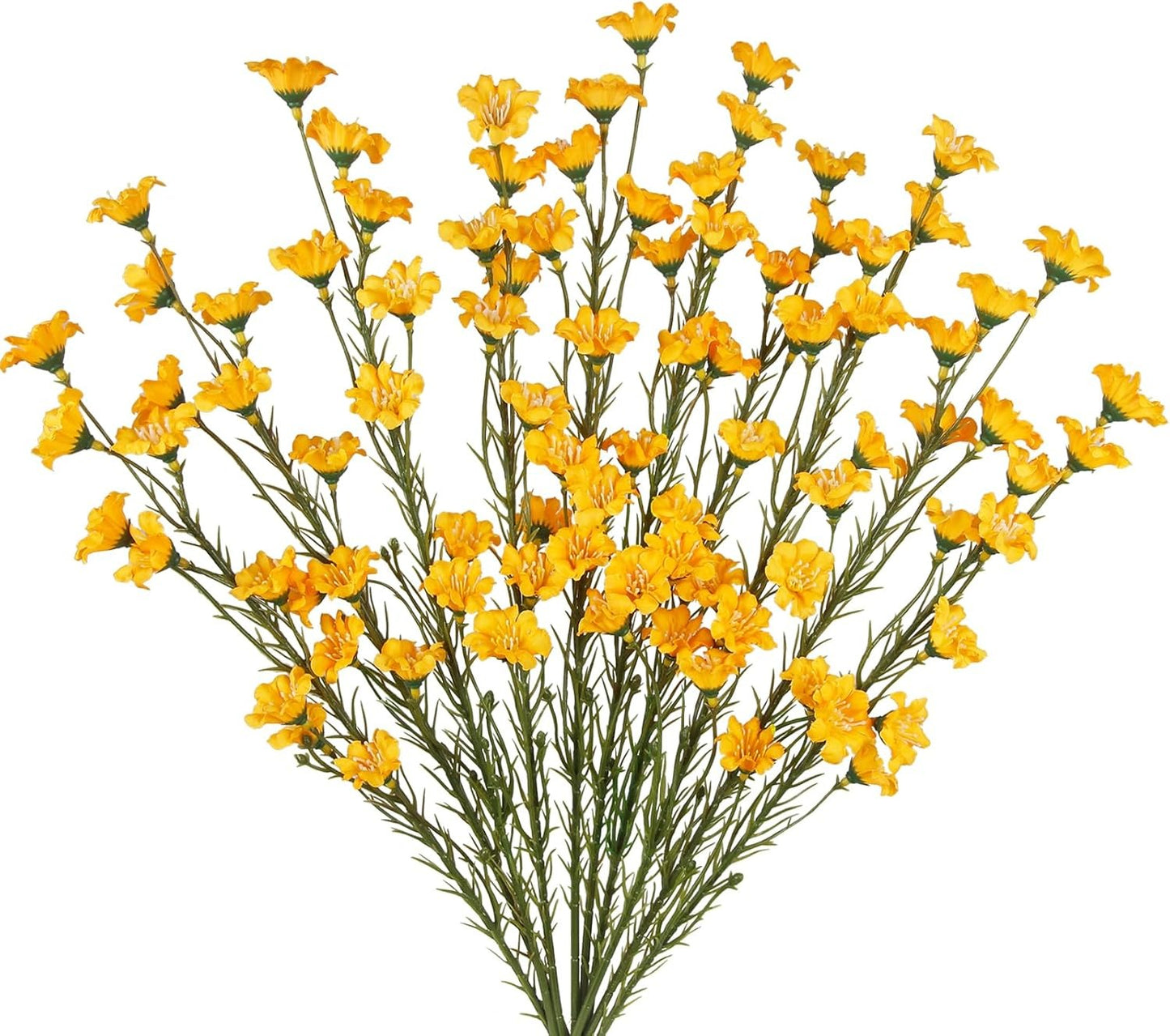 CITYES Artificial Blue Wildflowers (10PCS)