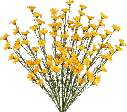 CITYES Artificial Blue Wildflowers (10PCS)