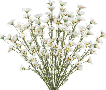 CITYES Artificial Blue Wildflowers (10PCS)