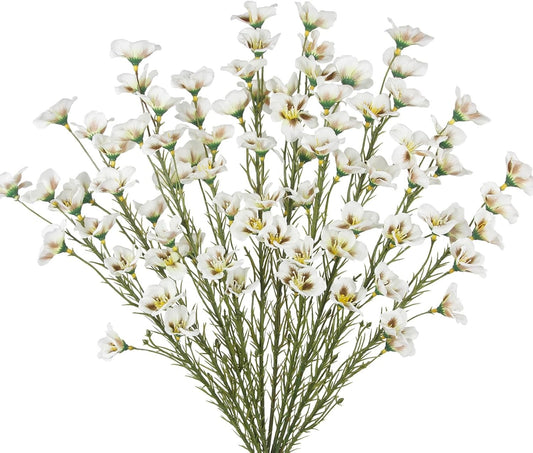 CITYES Artificial Blue Wildflowers (10PCS)