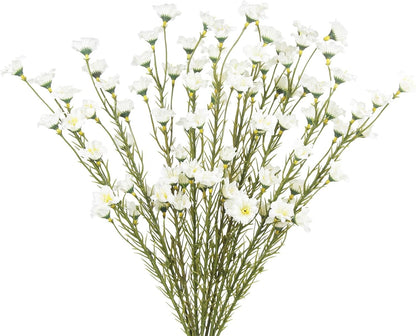 CITYES Artificial Blue Wildflowers (10PCS)