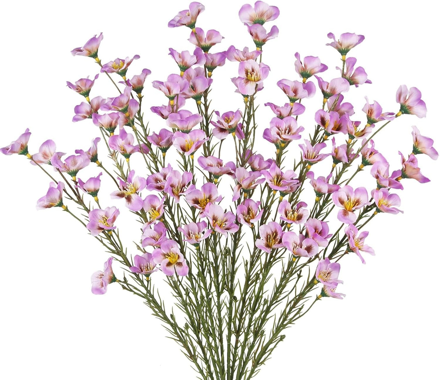 CITYES Artificial Blue Wildflowers (10PCS)