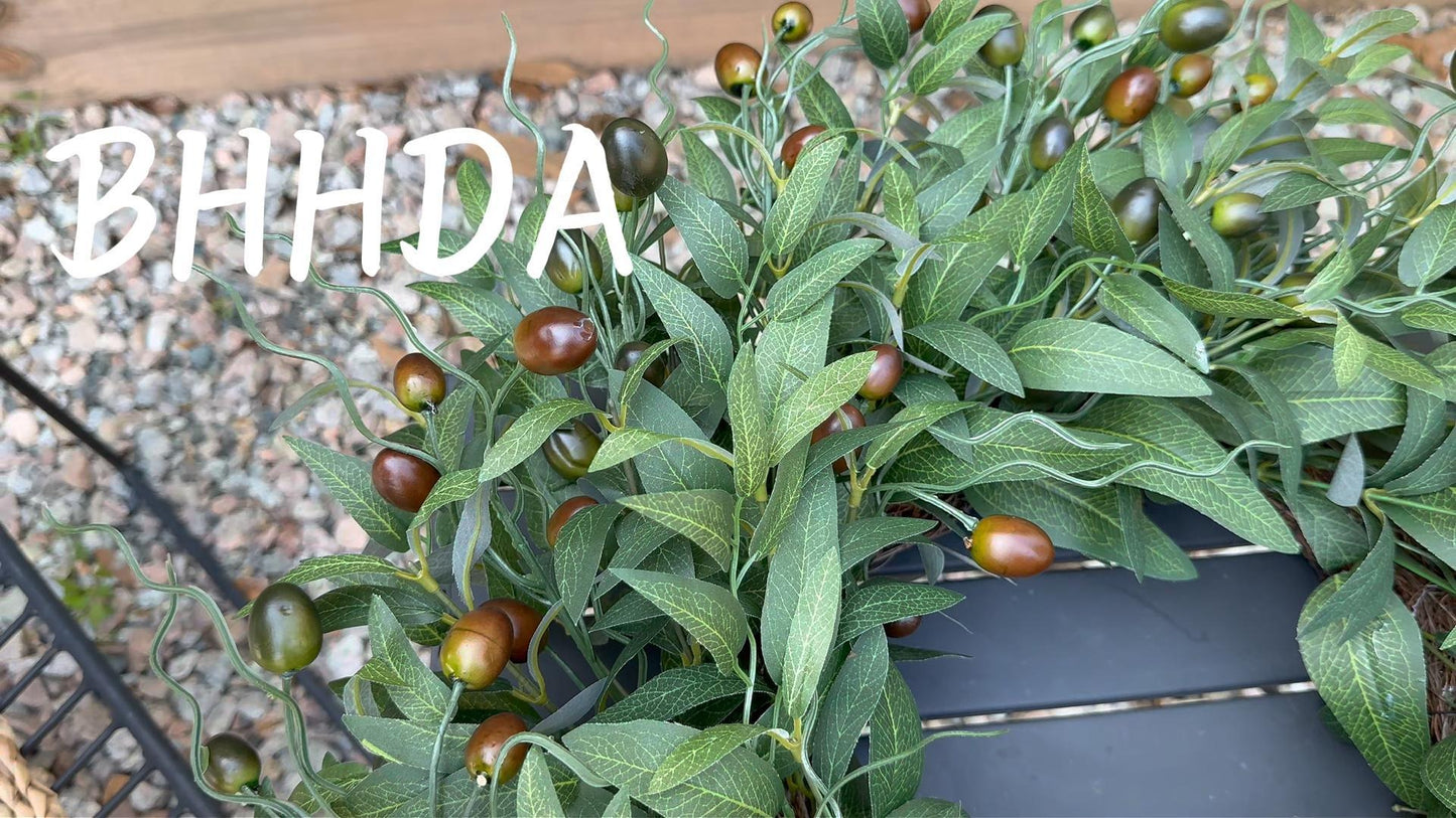 26" Handmade Olive Wreath